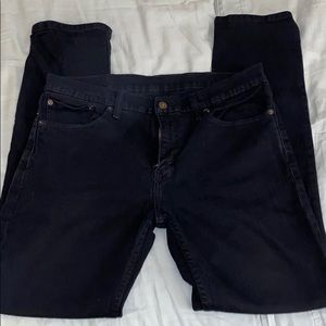 Men’s Levi’s Black Jeans
